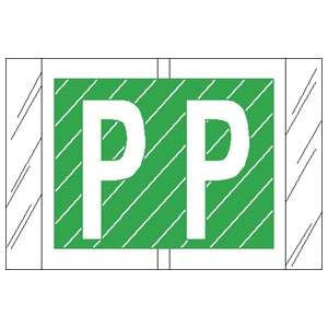 Col R Tab 12000 Label Letter P 500/Roll