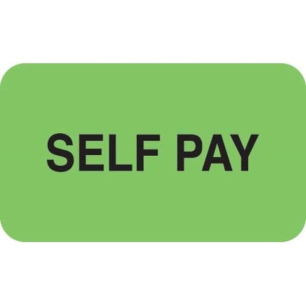 Insurance Labels, Self Pay Label, 250/Box (MAP1320)