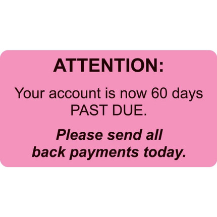 Attention Your Account is now 60 Days Past Due MAP4850