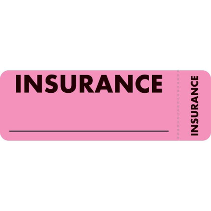 Insurance Label, 3"W x 1"H, 250/RL (MAP6420)