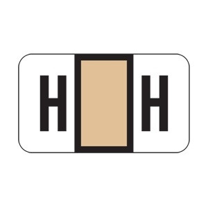 POS 2000 Label Letter H (240/Pack)