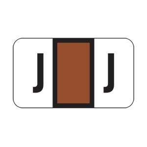 POS 2000 Label Letter J (240/Pack)