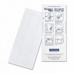 Smead 02781 ColorBar ClickStrip Inkjet Labels, 8 x 1-1/2, 250/PK