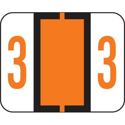 Tab Numeric Labels 91003