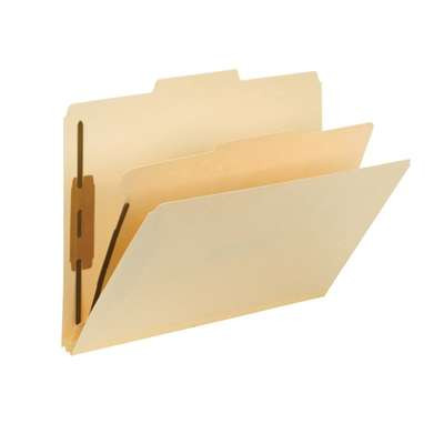 Smead Fastener Heavy-Duty File Folder with Divider, 2 Fasteners (14560)