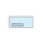 #6-3/4 Window Envelopes (3 5/8 x 6 1/2) 24lb White, Blue Tint, 500/BX