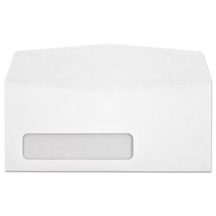 Number 9 Window Envelopes, 24lb White, Side Seam, Digi-Clear, 500/BX (W2330)