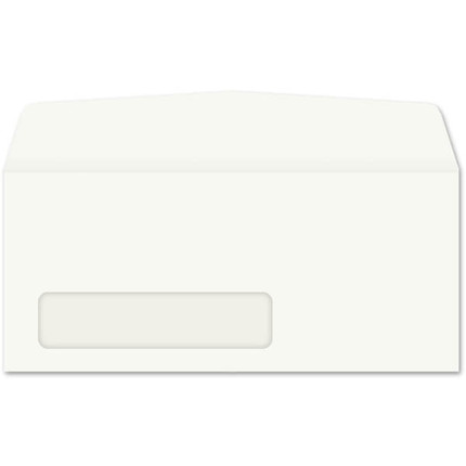#10 Window Envelopes, Window A, 24lb White Sulphite, 500/BX