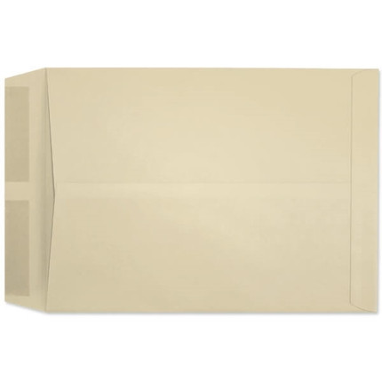 10 x 13 Ivory Prism open end catalog envelope, 28 lb pastel colored sulphite paper, no window, box of 500