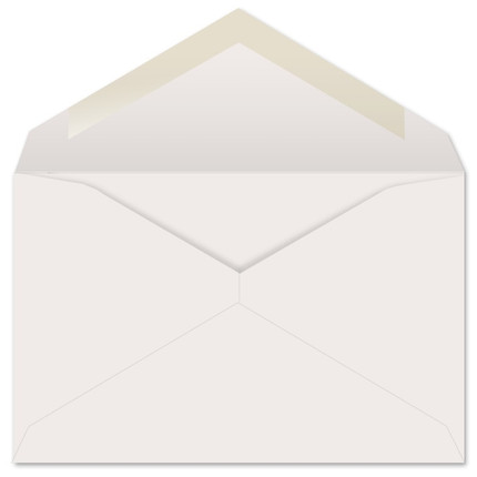 Ultra-White Baronial Envelope (No. ) 5738