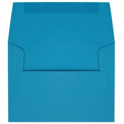 A-6 Blue Starburst announcement envelope, 4-3/4 x 6-1/2 inches, 24 lb brightly colored sulphite paper, box of 500
