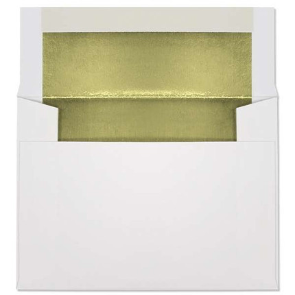 Ultra-White Foil-Lined Announcement Envelope (A-6) 7089