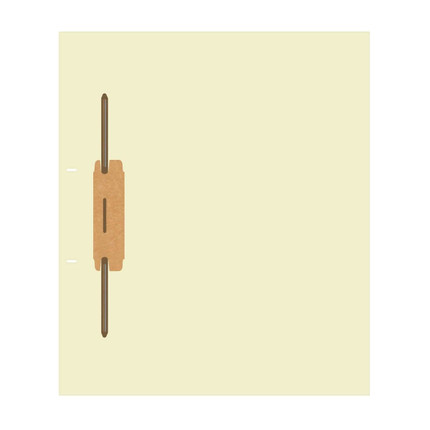 Fileback Dividers, Side Hinge, Letter Size, No Tabs, Manila, 100/Box (S-09052)