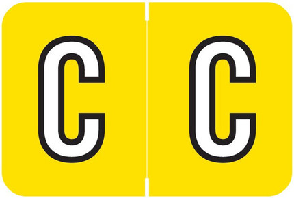 Barkley Alphabet Labels - BXAM Series - Letter C