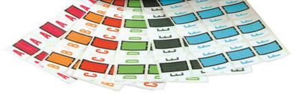Smead Alphabetical Labels, BCCS-Series, 1 H x 1 1/4 W, A-Z Set