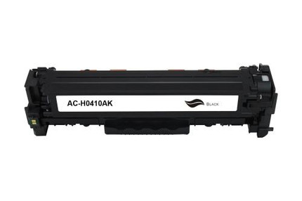 HP 305A (CE410A) Compatible Toner Cartridge - Black, High Yield (3,500 Pages)