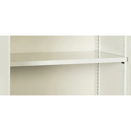 Adjustable steel shelf installed inside a Phoenix 509 Fire Fighter record safe