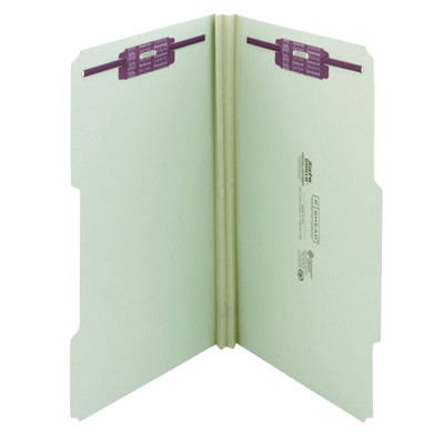 Smead Pressboard File Folder with SafeSHIELD Fasteners (19982)