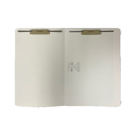 Smead Reinforced Tab File Folders - Straight-Cut Tab, Letter Size, Manila, 2 Fasteners, 50/Box