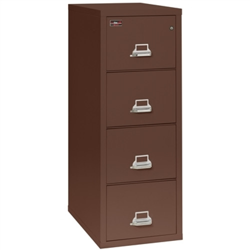 FireKing File Cabinet, 2-Hour Fire Rated, 4-Drawer, Letter Size, 4-1956-2