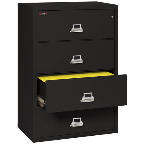 FireKing 4-Drawer 38-In Wide Lateral File Cabinet