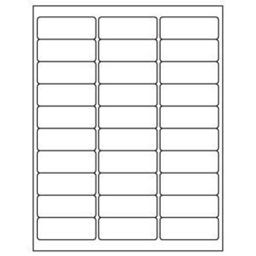 Blank Address Labels 1 x 2-5/8