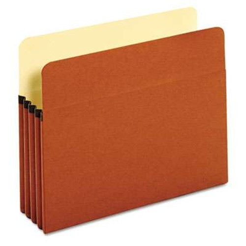 Globe-Weis 63224 File Pockets, Rollover Tyvek-lined,  Letter Size, 3-1/2" Exp, 25/Bx