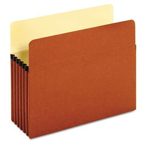 Globe-Weis 63234 File Pockets, Rollover Tyvek-lined, Letter Size, 5-1/4" Exp, 25/Bx