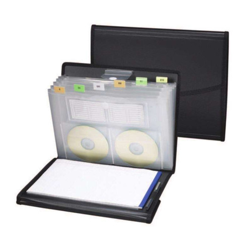 Smead Poly Pro Series II Pad Folio with Expanding File (85830)