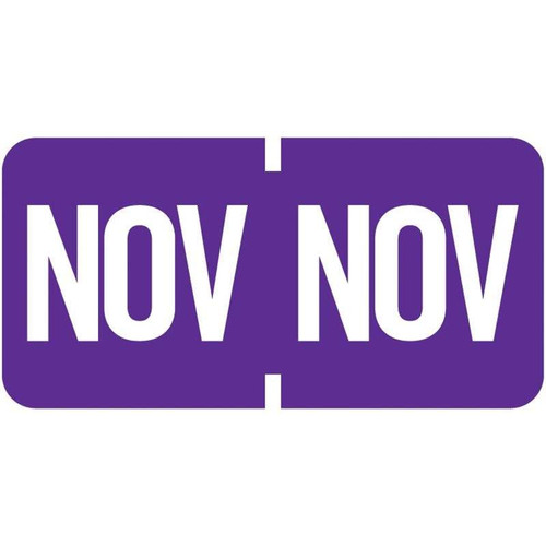 Tab Products Month Labels November Purple A1279-NOV