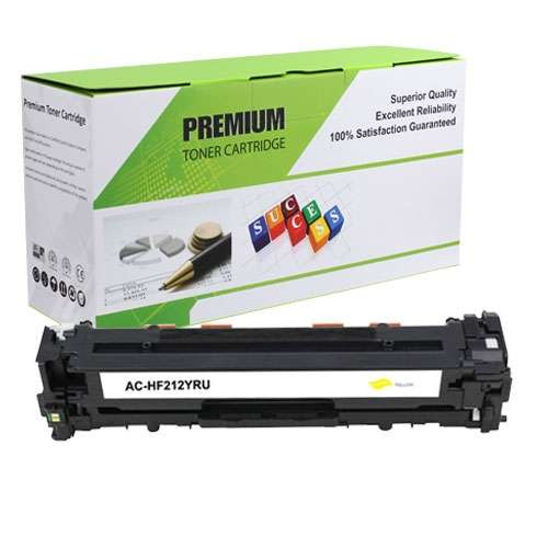 Yellow Reman Toner, 1.8K Yield, CF212A  (Universal with Cartridge 131Y)