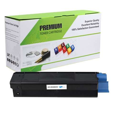 Cyan Compatible Toner, 3K Yield, 43034803