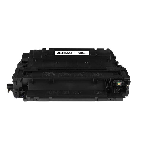 Black Compatible Toner, 6K Yield, CE255A (Universal with Canon C40)