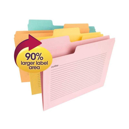 Smead SuperTab Notes File Folders 12/Pk (11650)