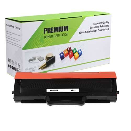 Black Compatible Toner, 1.5K Yield, MLT-D104S