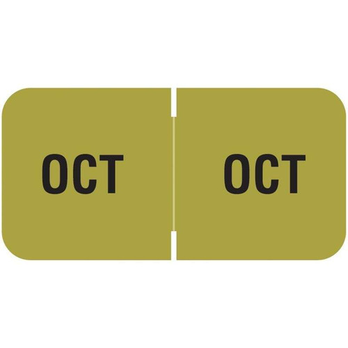 Barkley FMBLM Month Label October (250/Roll)