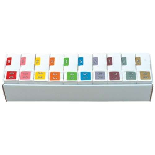 Barkley NBRM Numeric Labels Full Set 0-9 BKNM-NT
