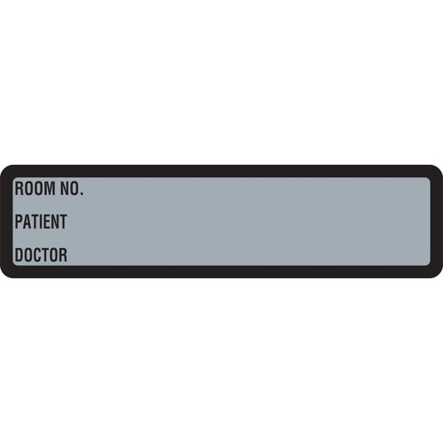 Arden Spine ID Labels - Grey, Printed