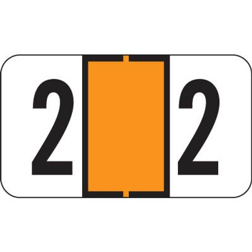 Jeter 2600 Label Number 2 (500/Roll)