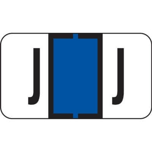 Jeter 7200 Series Labels Letter J 500/Roll