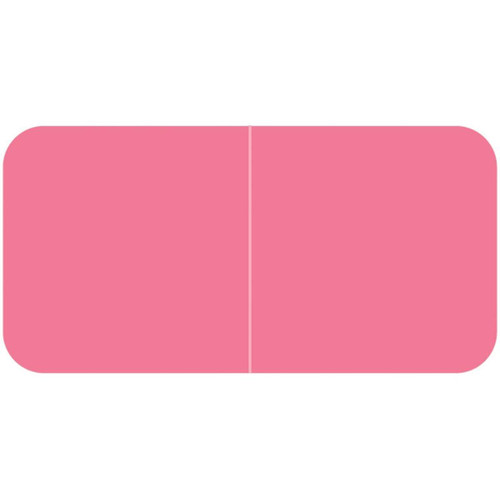 Jeter 9500 Solid Pink Color Labels (500/Roll)