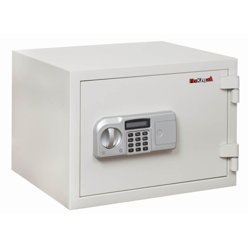 FireKing Fire & Water Resistant Safe, 1-Hour Fire Rated, 0.97 CU FT, Digital Lock, Includes 1 Tray
