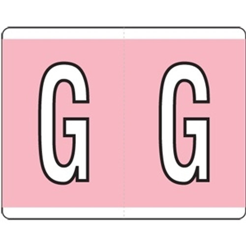 Kardex Alpha Label Letter G (500/Roll)