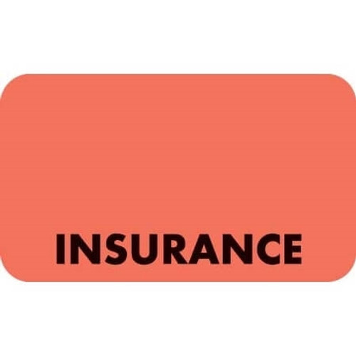 Insurance Label, 1-1/2"W x 7/8"H, 250/RL (MAP2840)