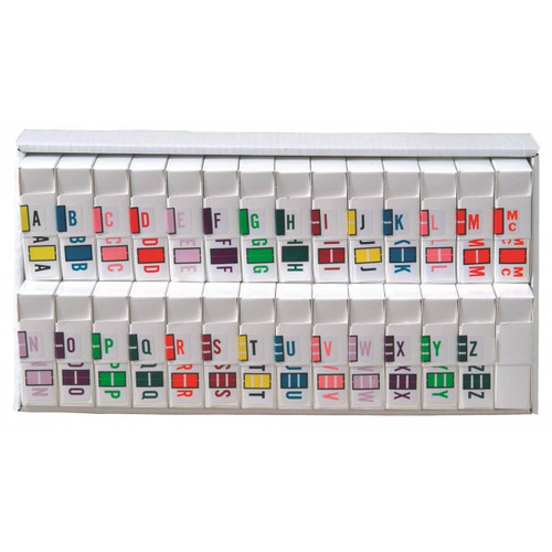 POS 3400 Series Labels Set A-Z (500/Roll)