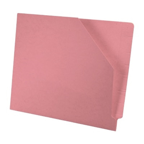 Diagonal Cut File Jacket Pink 100/Box