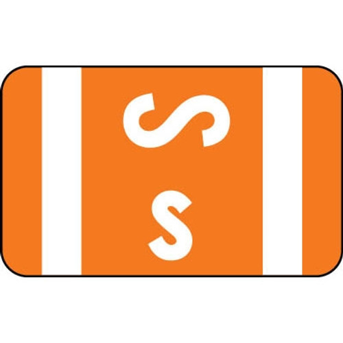 Smead ACCS Compatible Labels Letter S 100/Pack