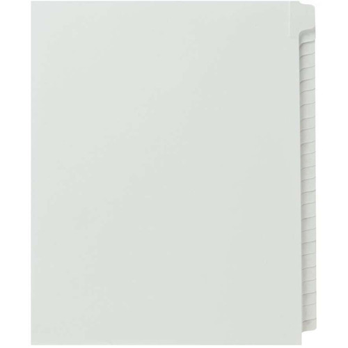 Blank Legal Index Dividers, Letter Size, Side Tab, 25/Pack (SP11-BLK25) (SP11-BLK25)