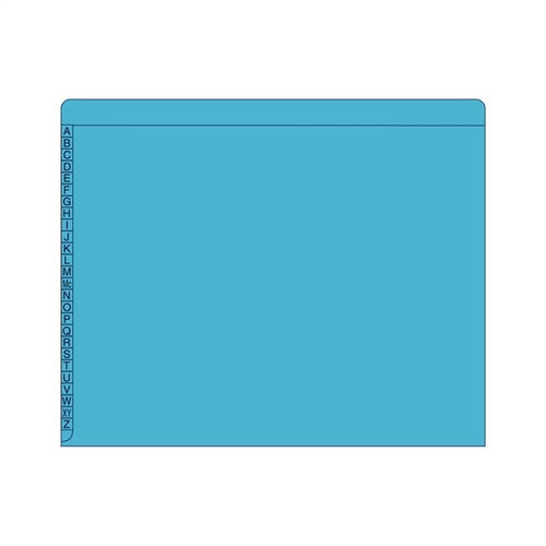 Kardex Comparable Sem-Scan Alpha, Blue ,11pt, Letter Size, 100/Box