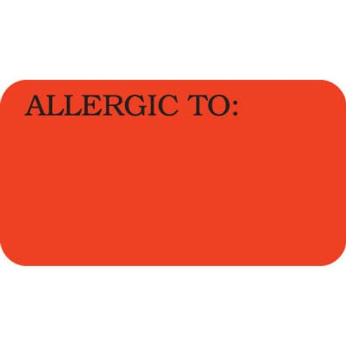 Allergic To Label UL180